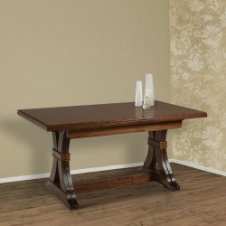 Polignano 180x85 tavolo allungabile in legno massello