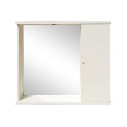 Mobile bagno Ponza 1 con specchio bianco larice