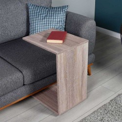 Tavolino per divano porta pc rovere tartufo SHP09LT1