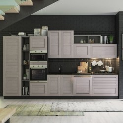 Cucina Spalato Elettra 390 cm sinistra con lavastoviglie