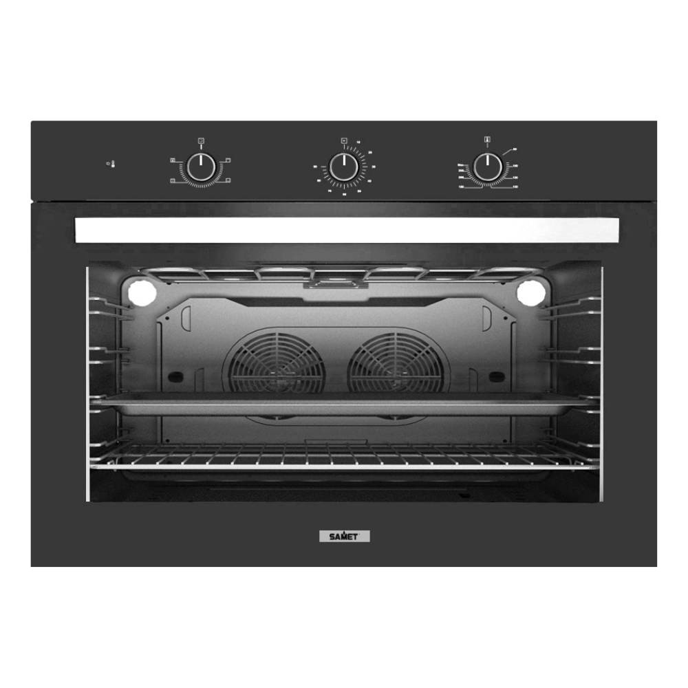 Maxi forno 90 cm Samet Apollo nero