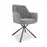 Sedia Aseat seduta colore grigio con retro colore tortora