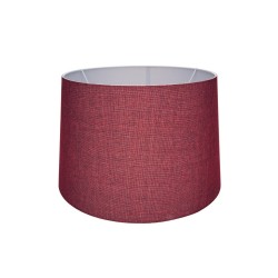 Paralume Deco MDL3011 in tessuto rosso