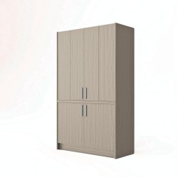 Cucina monoblocco Fold struttura e ante a libro olmo