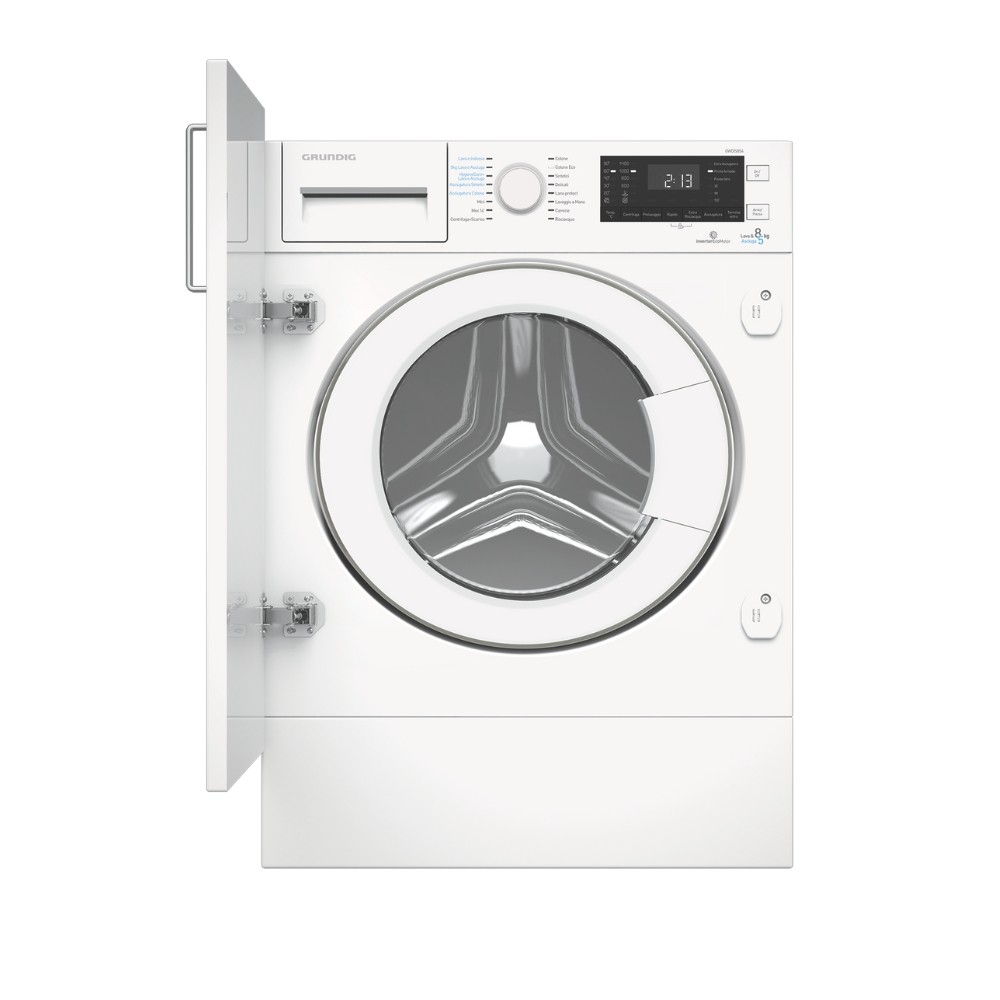 Lavasciuga incasso Grundig GWDIS854 lavaggio 8 kg asciugatura 5 kg 1400 giri