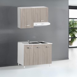 Cucina monoblocco Zagabria da 120 cm. colore olmo