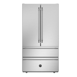 Frigorifero Bertazzoni combinato side by side REF904FFNXTC 636 LT acciaio inox classe E