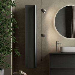 Colonna bagno Adam sospesa 26x138h nero frassinato