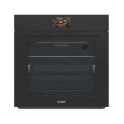 Forno elettrico Samet Tempest da incasso 60 cm. 69 lt vetro satinato temperato nero...