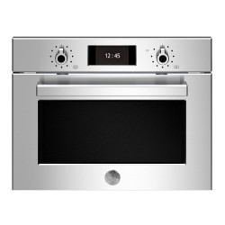 Forno a microonde combinato Bertazzoni F457PROMWTX da incasso 60 cm 32 L classe A inox