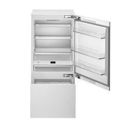 Frigorifero Bertazzoni RBM90S5FPNS combinato da incasso con pannello ice maker e...