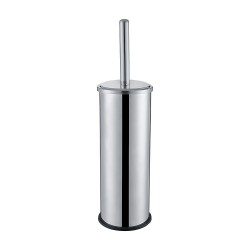 Porta scopino da terra 728CRSET cromato 37x8 cm.