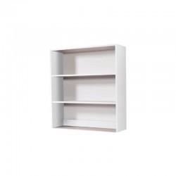 Libreria Angela bianco per scrivanie da 90 cm