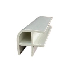 Angolare zoccolo in pvc rivestito alluminio H 10 cm.
