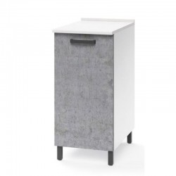 Base cucina con anta 30x50x85H cemento