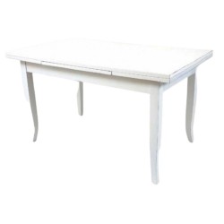 Tavolo allungabile bianco 160x85 Verona