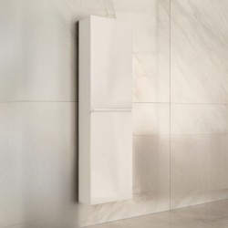 Colonna bagno sospesa Londres con due ante colore bianco lucido