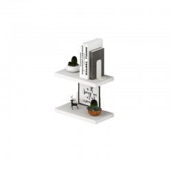 Coppia mensole da 45 colore bianco