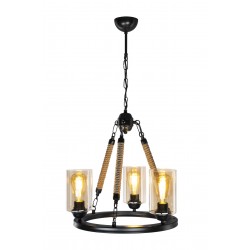 Lampada da soffitto Lotus ASZ0954 con 3 portalampade