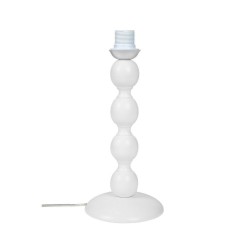 Lampada da tavolo Laguna ASZ0550 legno naturale bianco