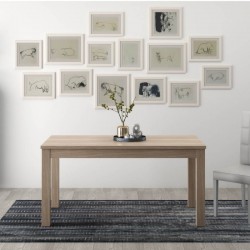 Tavolo allungabile Firenze 140x80 cn allunga da 40 colore olmo