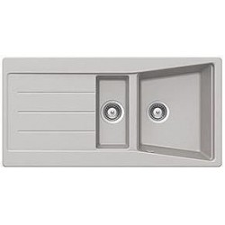 Lavello Smeg LC102AL 100x50 cm 1 vasca +1/2 con gocciolatoio reversibile