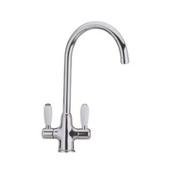 Rubinetto da cucina Paini 84CN544 satinato comandi ceramica