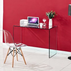 Consolle Scarlett in vetro temperato 120x40x76 cm.