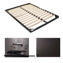 Kit completo di componenti per letto contenitore 120x190 cm.