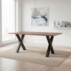 Tavolo rettangolare Gulliver 160x80 cacao