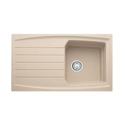 Lavello 1 vasca con gocciolatoio reversibile Franke ATG 611 86x50 avena