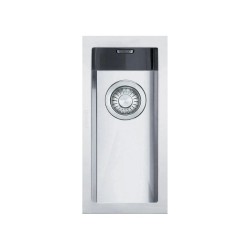 Lavello monovasca Franke Planar PEX110-16 sottotop inox satinato 44x20 cm.