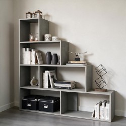 Libreria a scala Alis 145x145 cm beton
