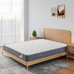 Materasso Silver 150x200x16 cm tessuto antibatterico