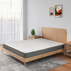 Materasso alla francese Silver 140x190x18H cm tessuto antibatterico