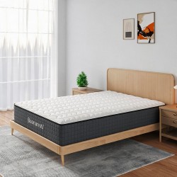 Materasso una piazza e mezza Balto 120x190x25 H cm tessuto antibatterico