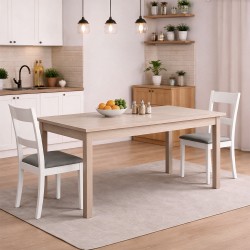 Tavolo allungabile FIRENZE 140x85 olmo