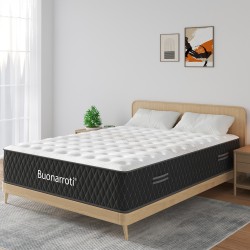 Materasso matrimoniale Aquila in schiuma multistrato e molle insacchettate 160x190x33 H...