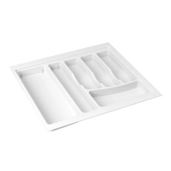 Portaposate Sky per cassetto base da 60 cm. colore bianco